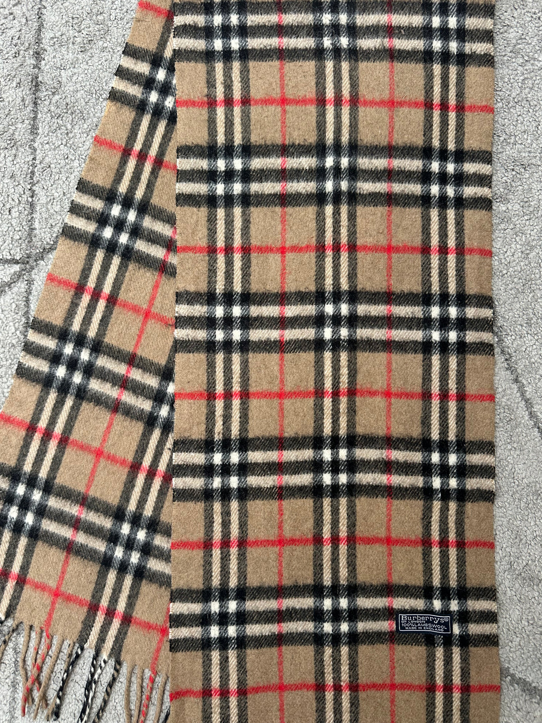 Sciarpa Burberry 100% Lana