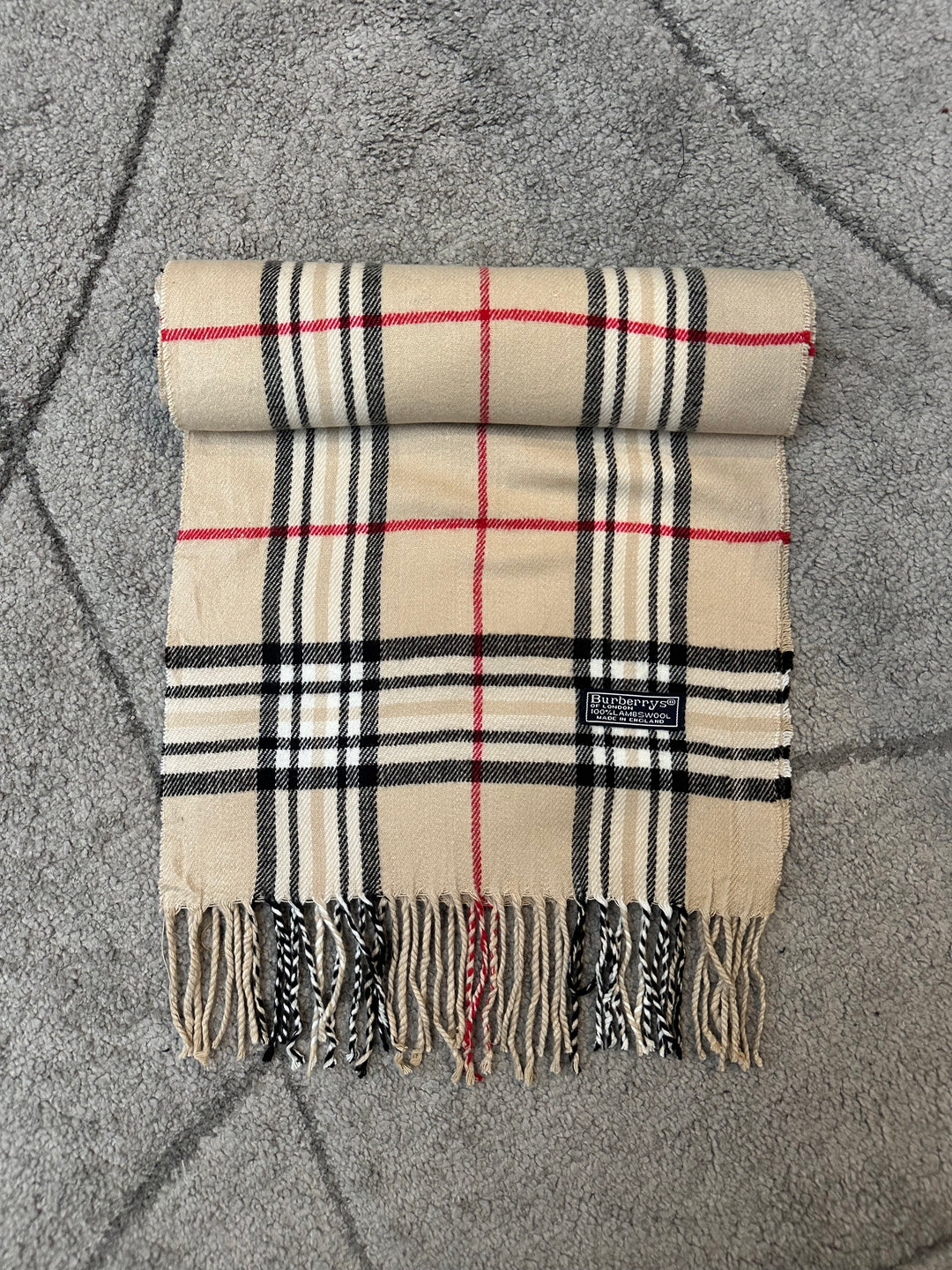 Sciarpa Burberry 100% Lana