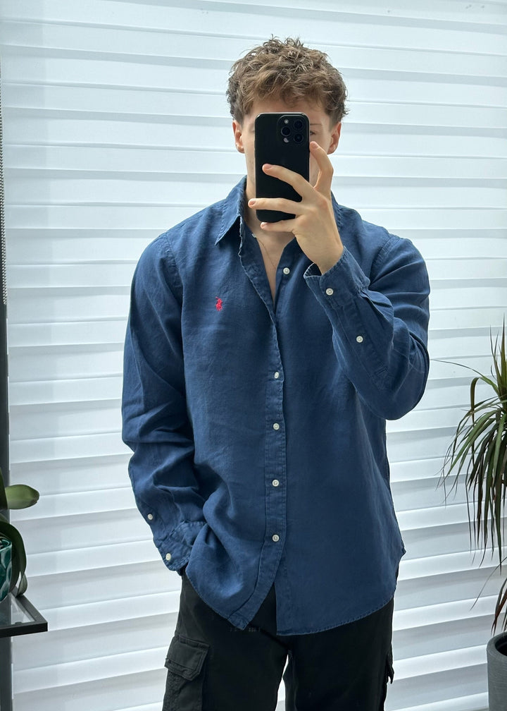 Camicia Ralph Lauren in Lino - L