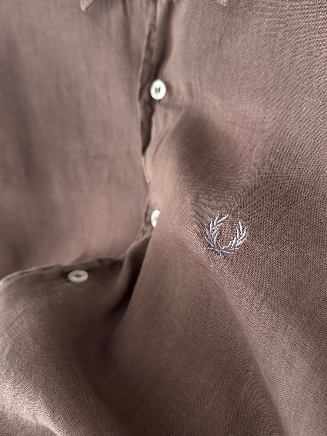 Camicia Fred Perry in Lino - L