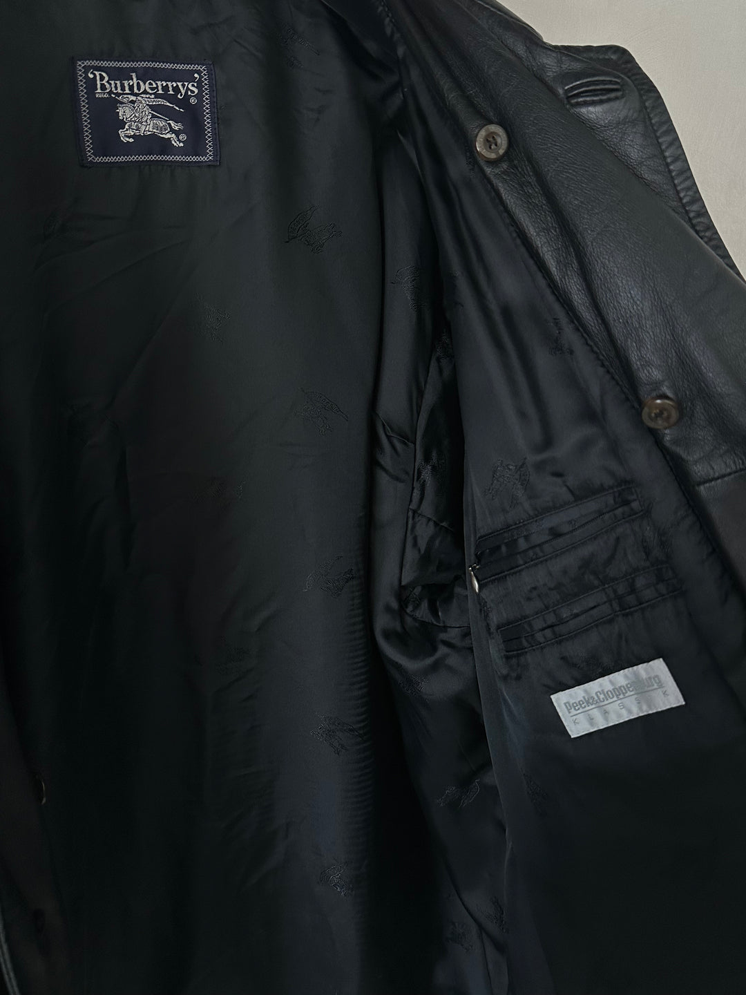 Giacca Burberry vera pelle - XL