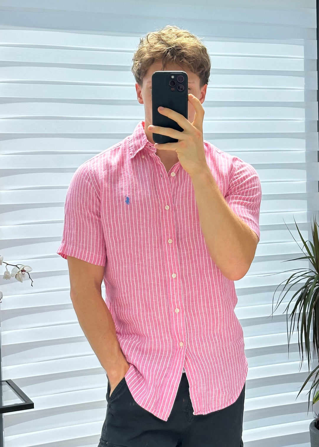 Camicia Ralph Lauren in Lino - S