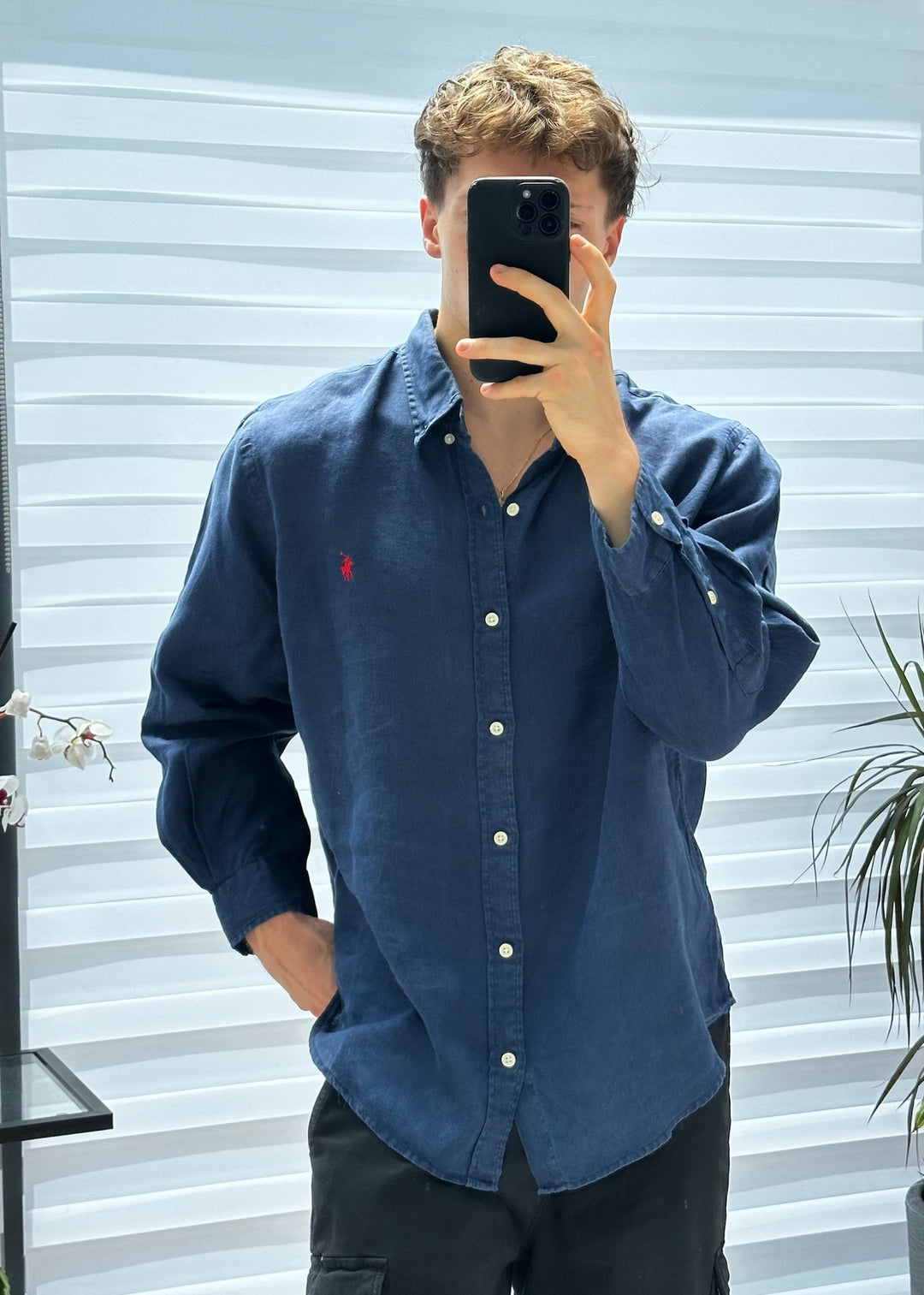 Camicia Ralph Lauren in Lino - XXL