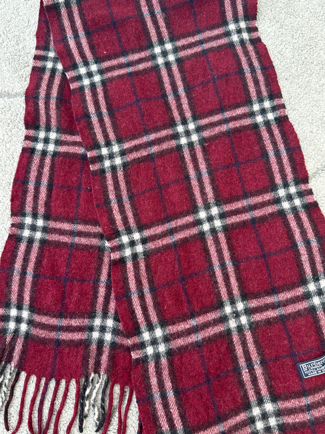 Sciarpa Burberry 100% Lana
