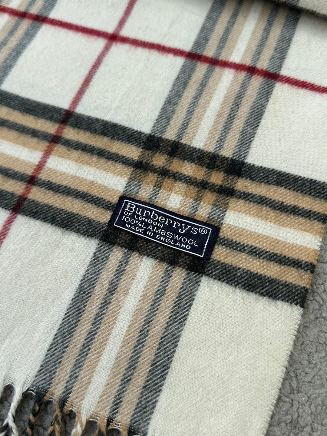 Sciarpa Burberry 100% Lana