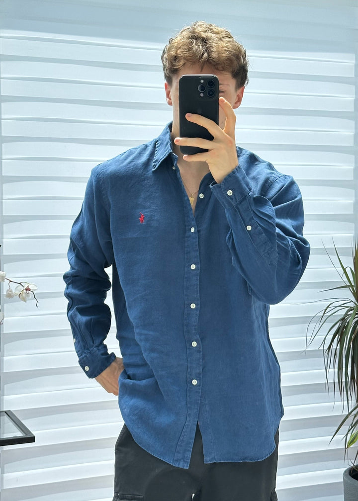 Camicia Ralph Lauren in Lino - L