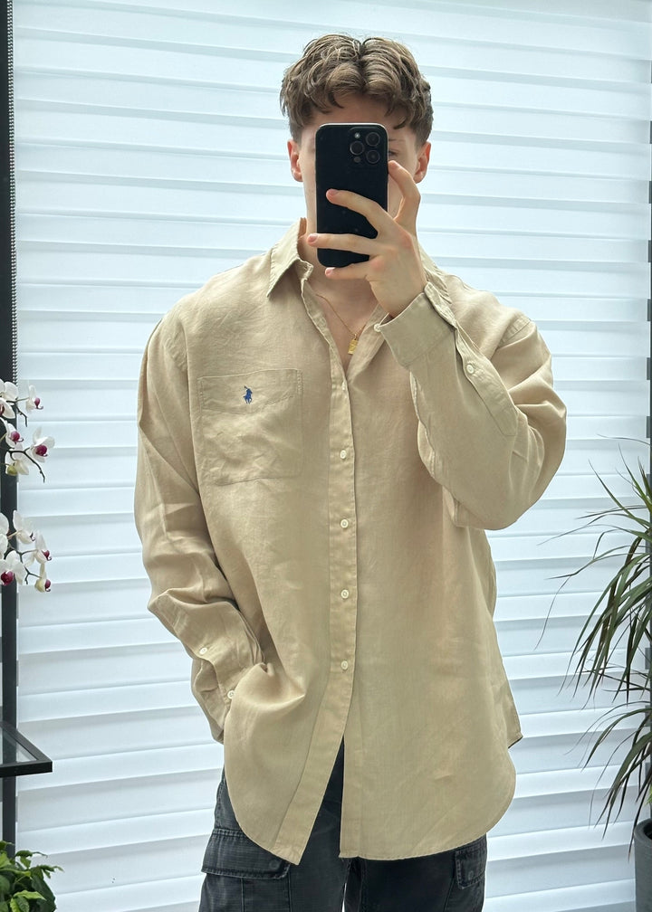 Camicia Ralph Lauren in Lino - L