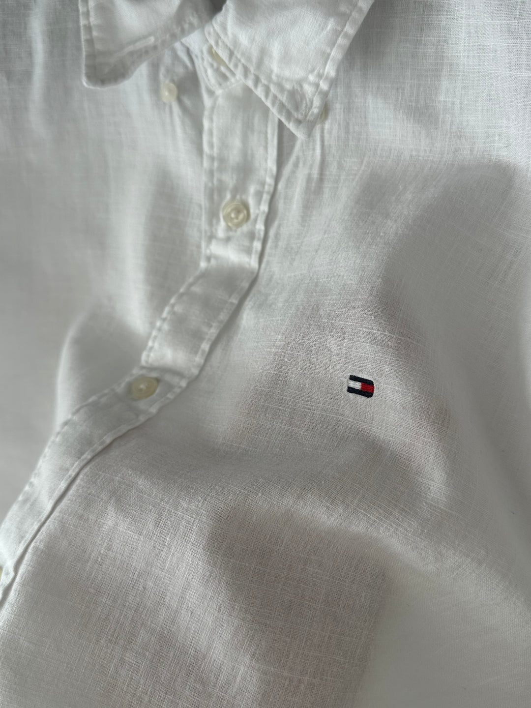 Camicia Tommy Hilfiger in Lino - L