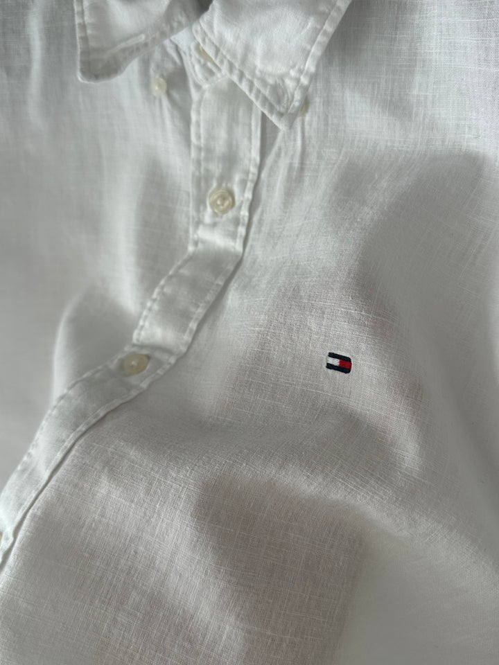 Camicia Tommy Hilfiger in Lino - L