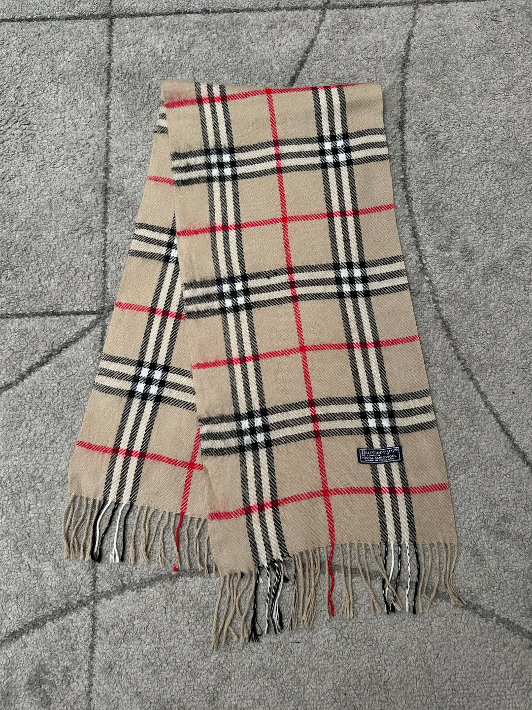 Sciarpa Burberry 100% Lana