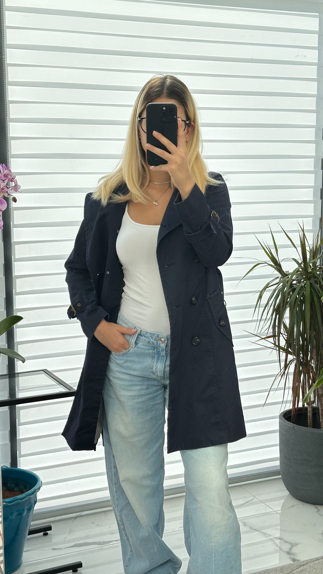 Trench Doppiopetto Burberry - XS