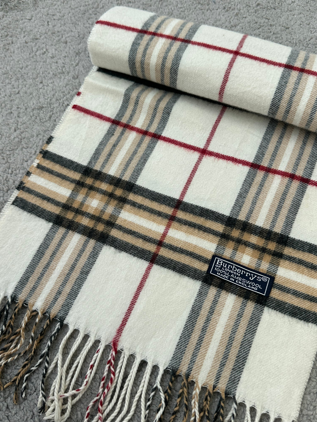 Sciarpa Burberry 100% Lana