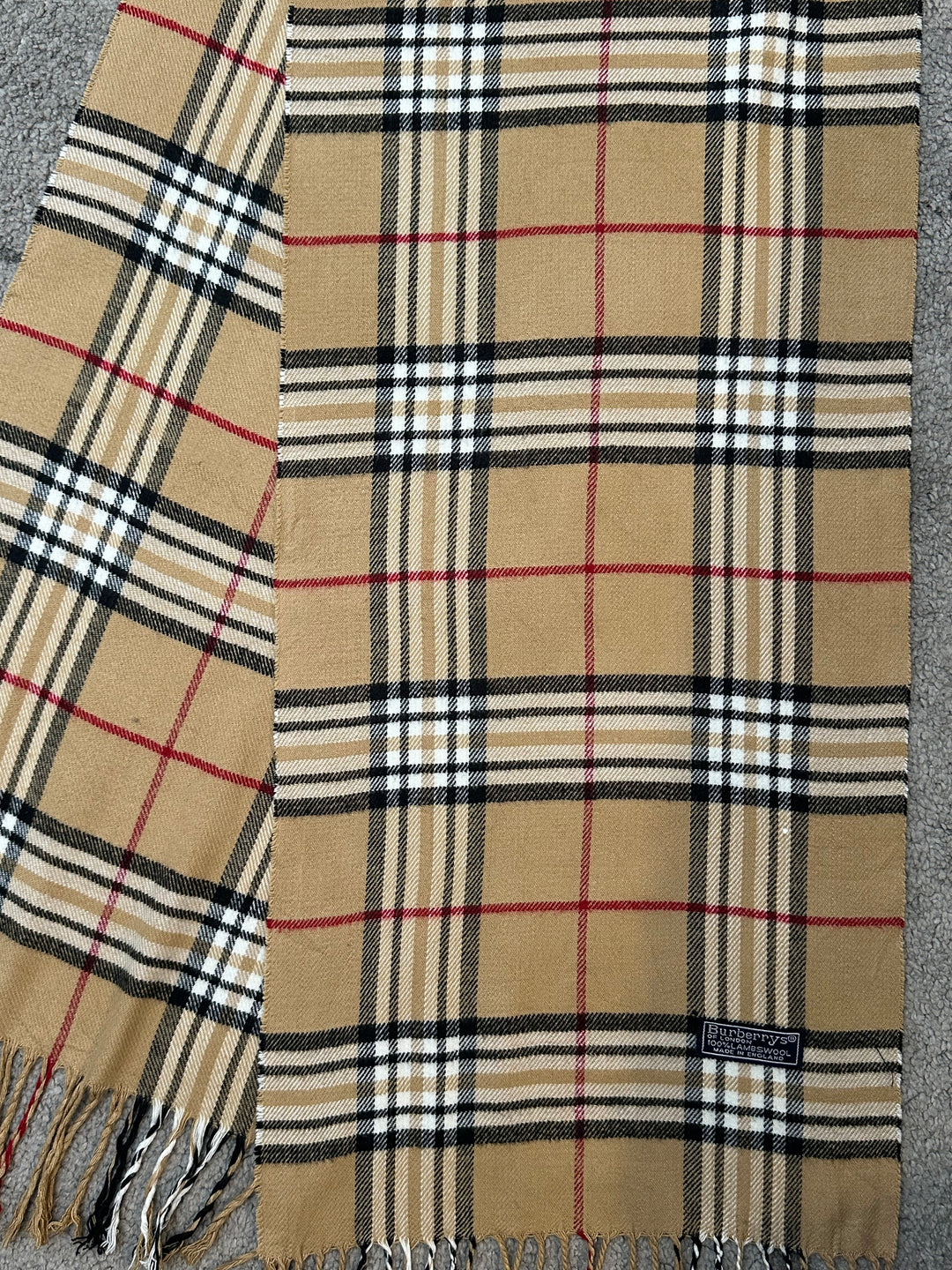 Sciarpa Burberry 100% Lana