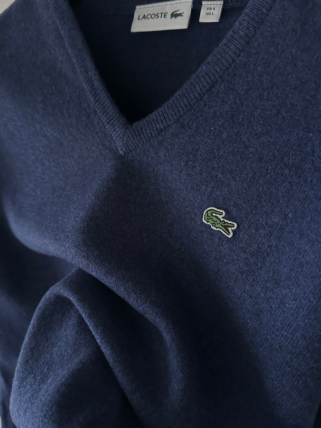 Maglione Lacoste 100% Lana - L