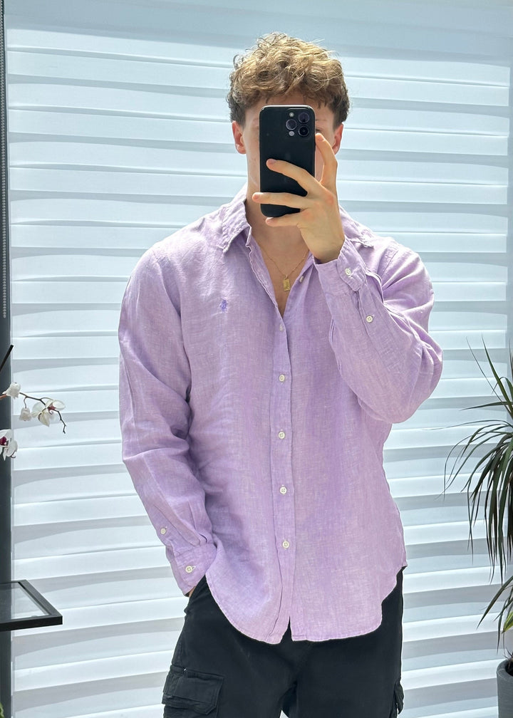 Camicia Ralph Lauren in Lino - L