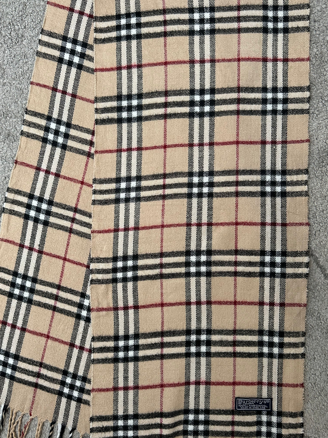 Sciarpa Burberry 100% Lana