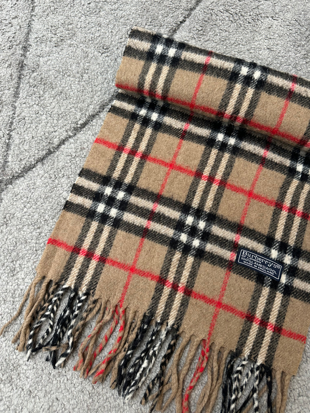 Sciarpa Burberry 100% Lana