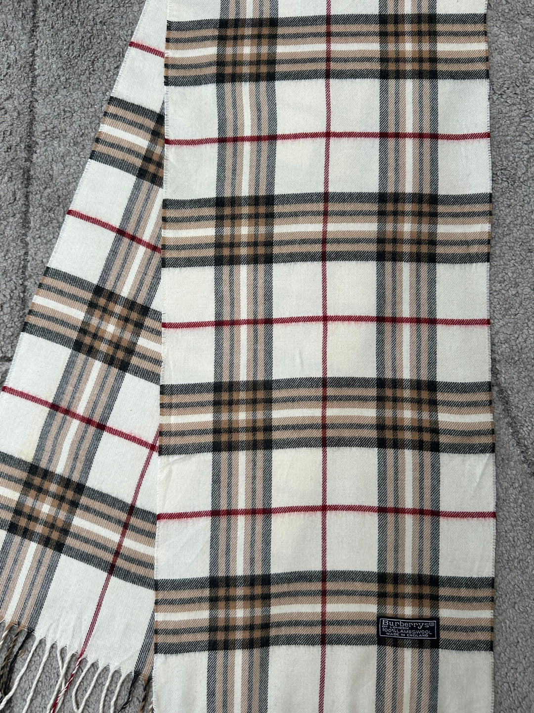 Sciarpa Burberry 100% Lana
