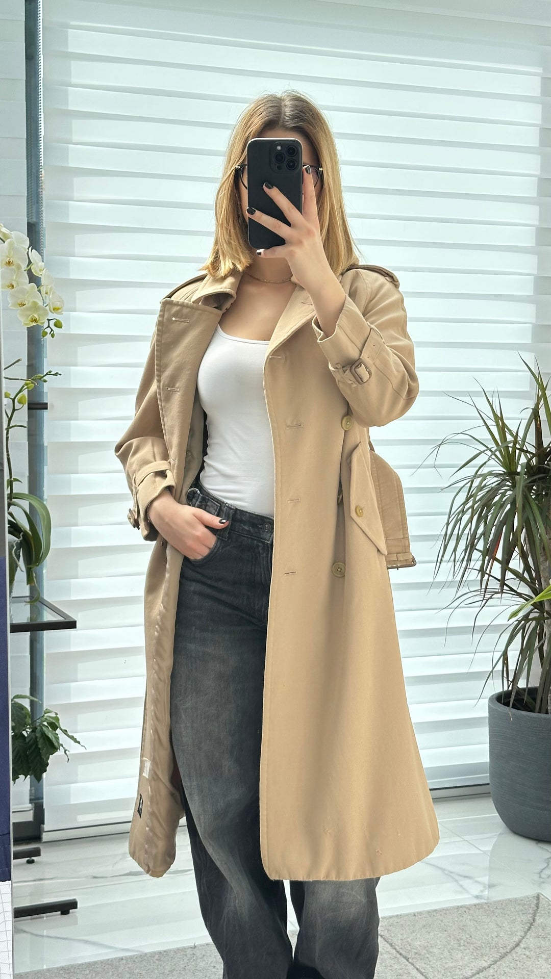 Trench doppiopetto Burberry - S/M