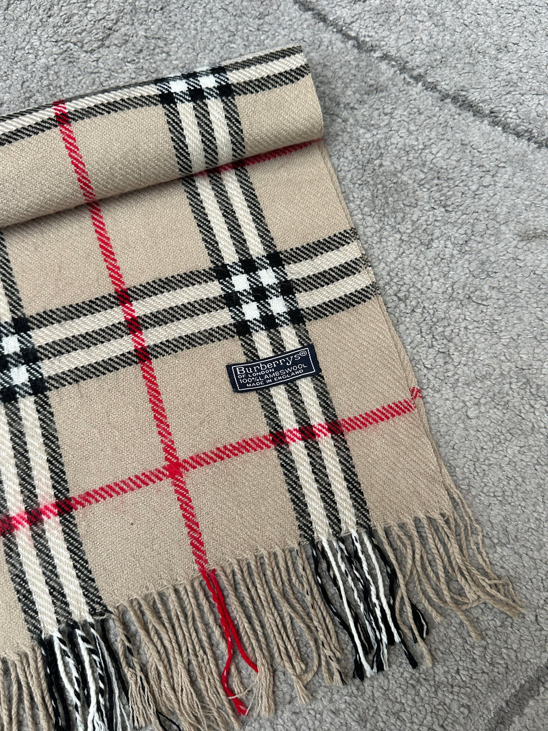 Sciarpa Burberry 100% Lana