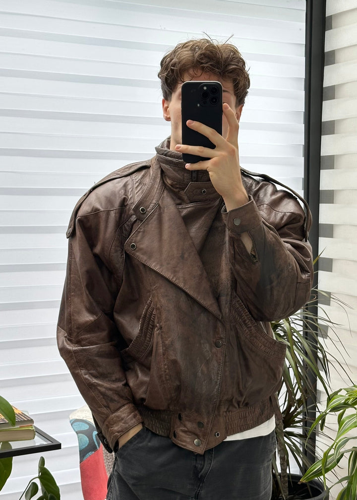 Giacca in Pelle - XL