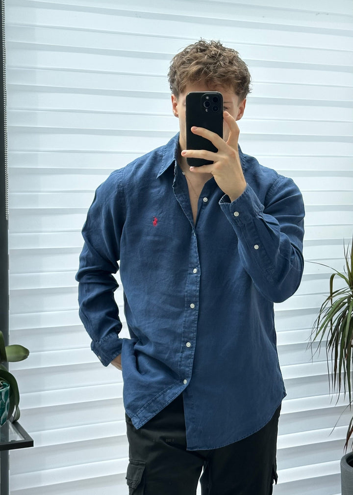 Camicia Ralph Lauren in Lino - L
