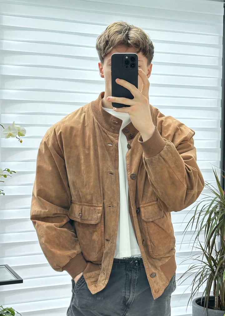 Giacca Suede Burberry - M