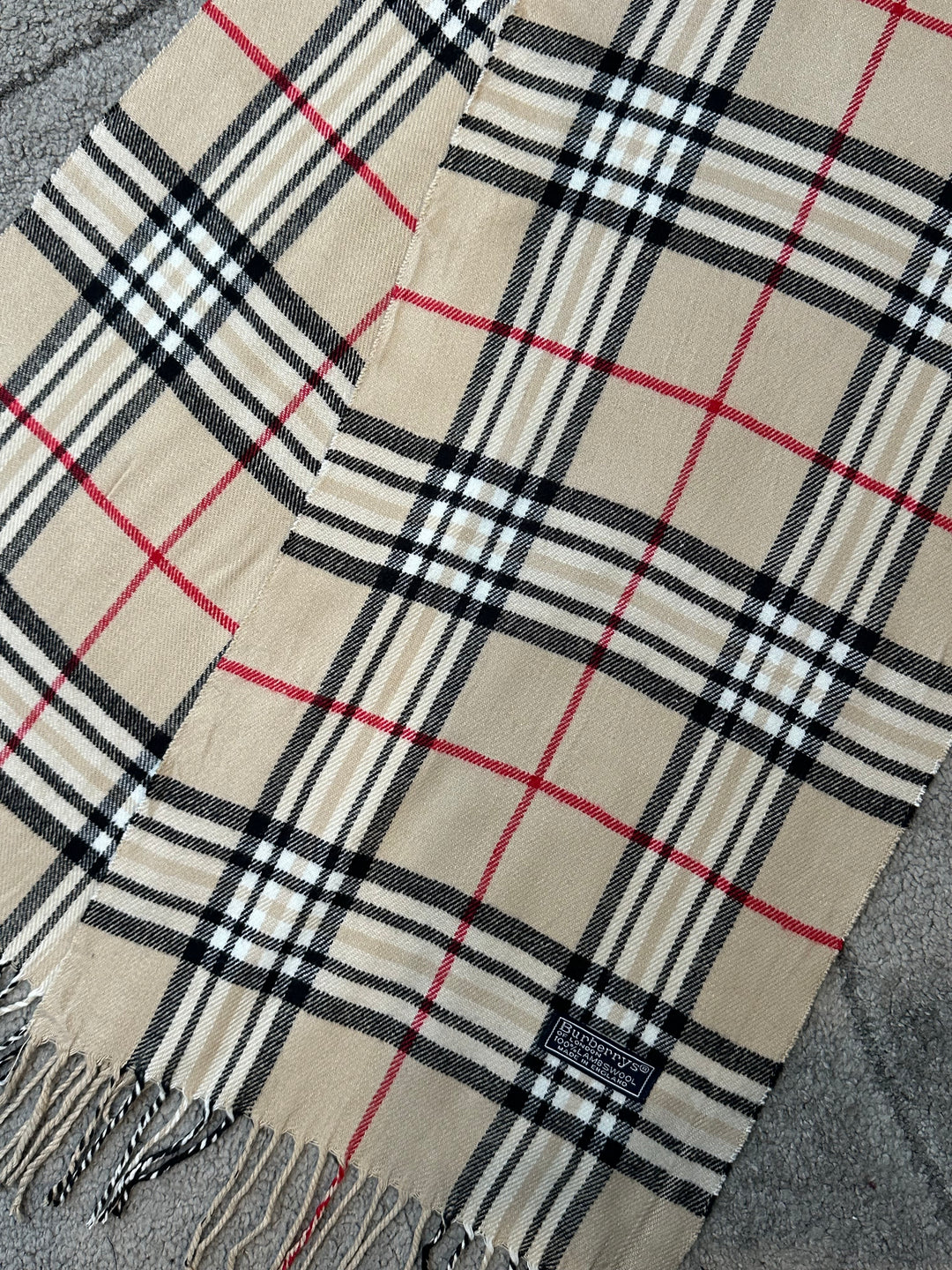 Sciarpa Burberry 100% Lana