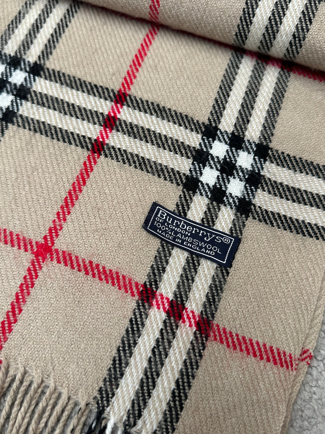 Sciarpa Burberry 100% Lana