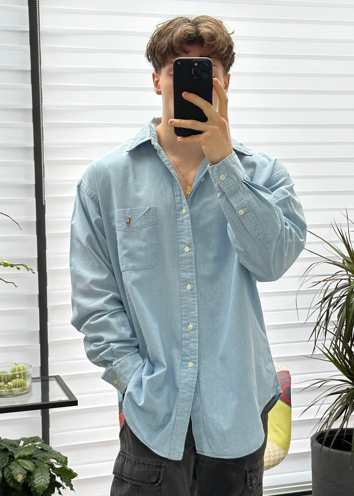Camicia Denim Ralph Lauren -L
