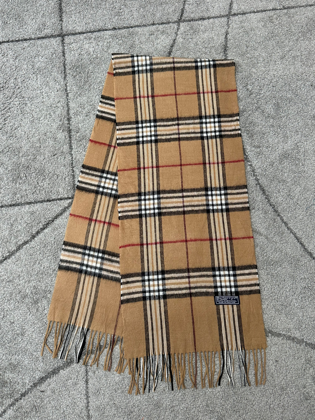 Sciarpa Burberry 100% Lana