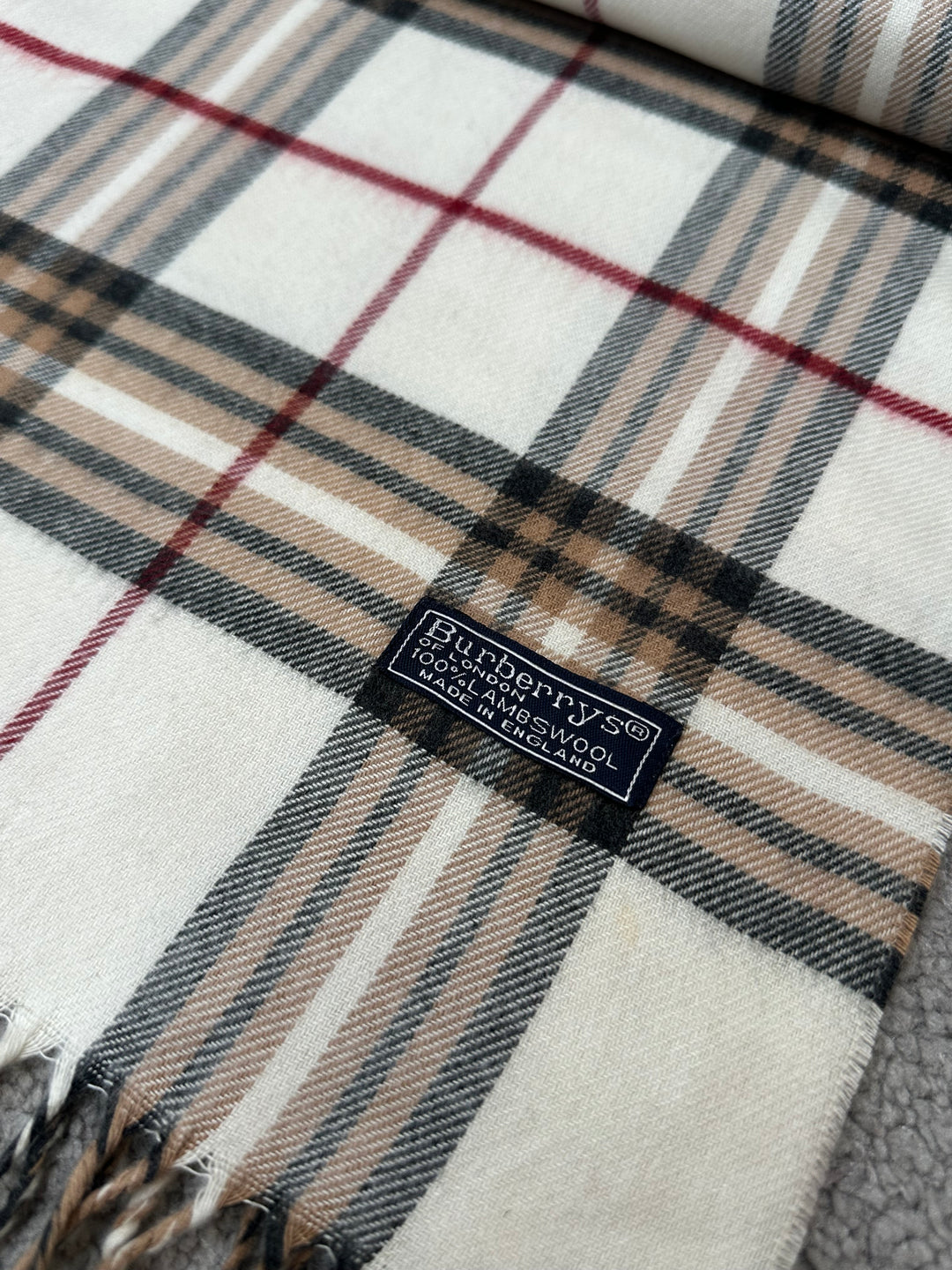 Sciarpa Burberry 100% Lana