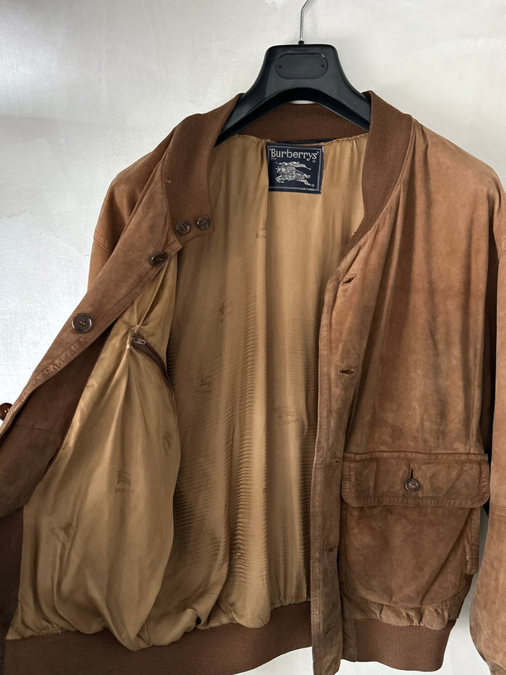 Giacca Suede Burberry - M