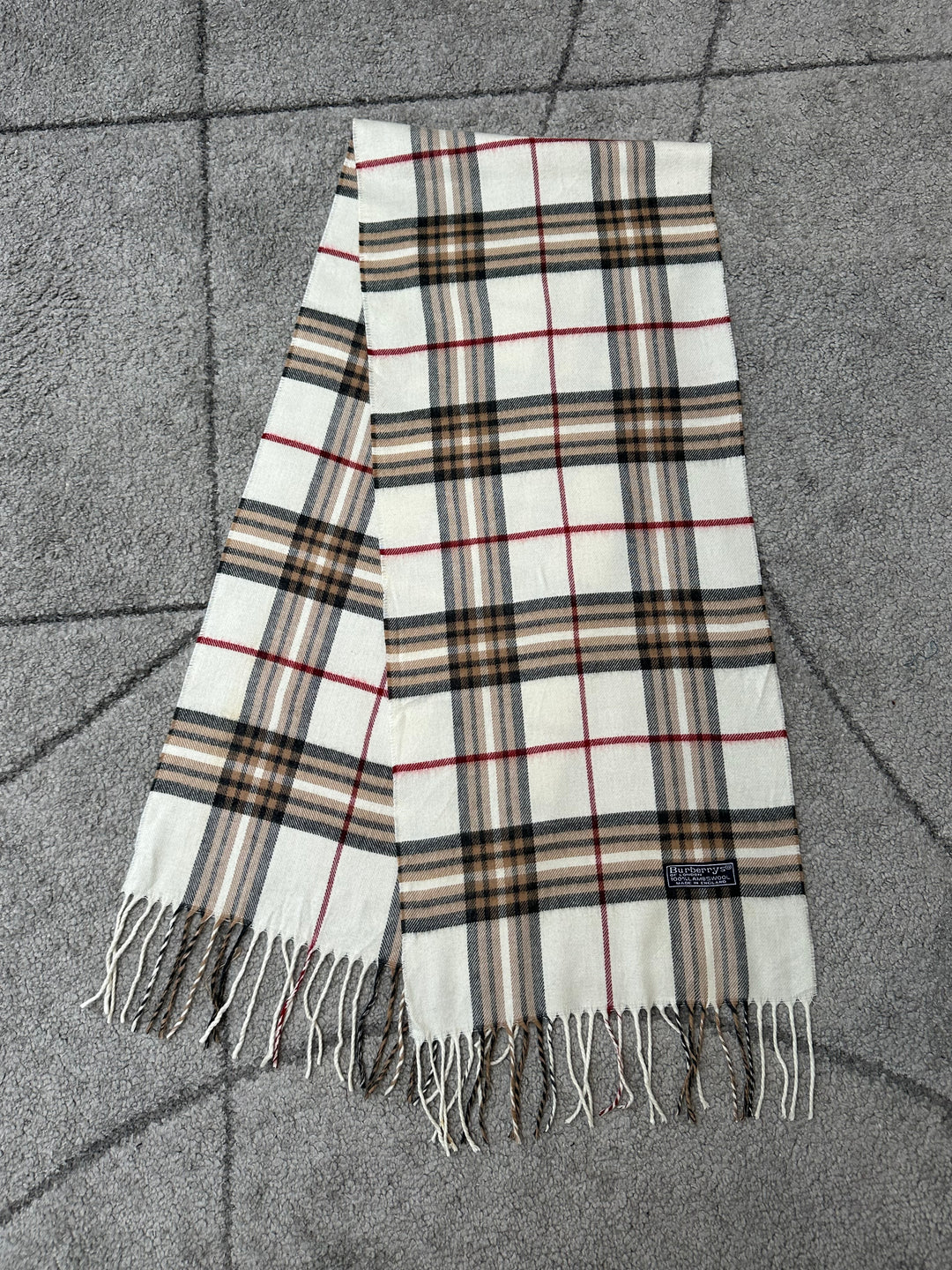 Sciarpa Burberry 100% Lana