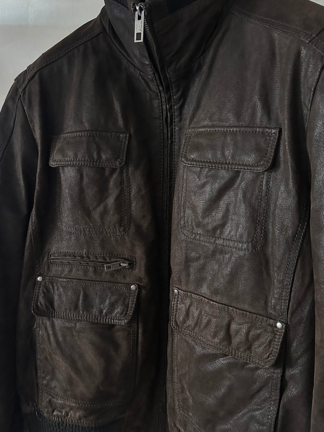 Giacca in pelle - XL