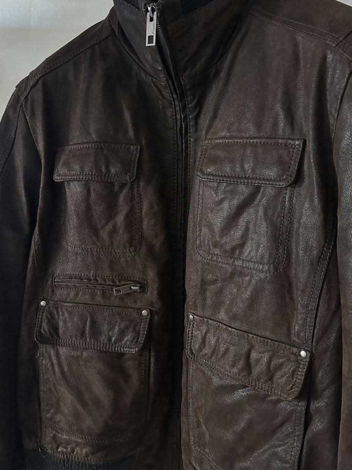 Giacca in pelle - XL