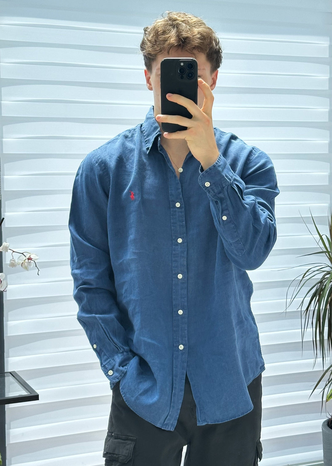 Camicia Ralph Lauren in Lino - L