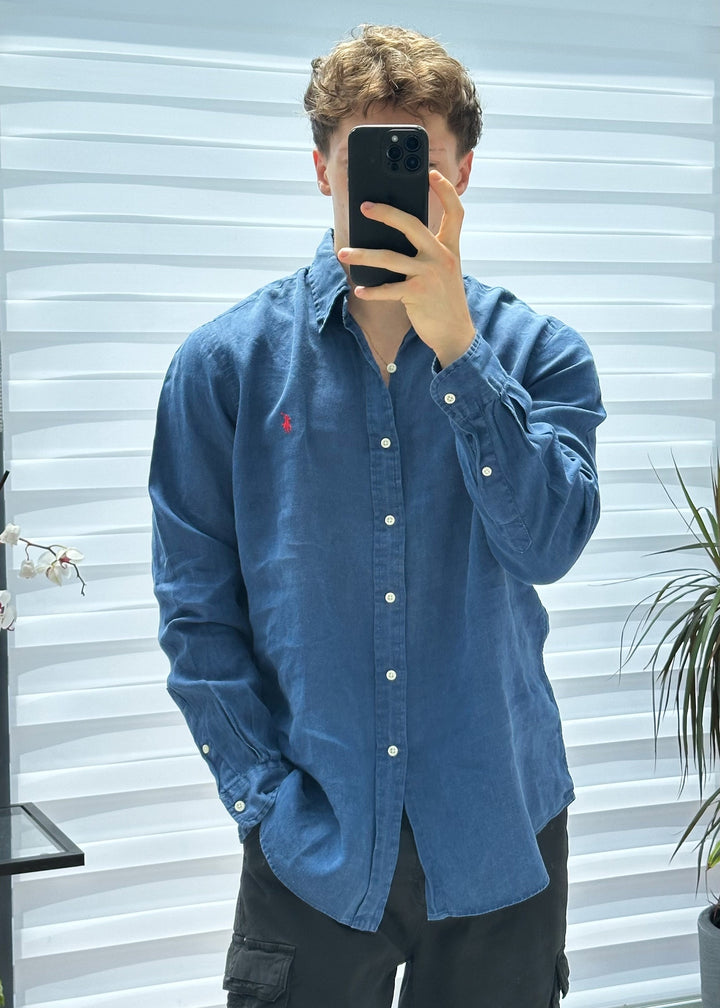 Camicia Ralph Lauren in Lino - L