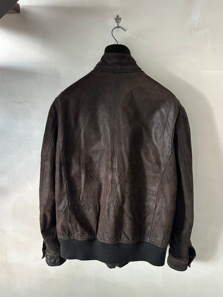 Giacca in pelle - XL