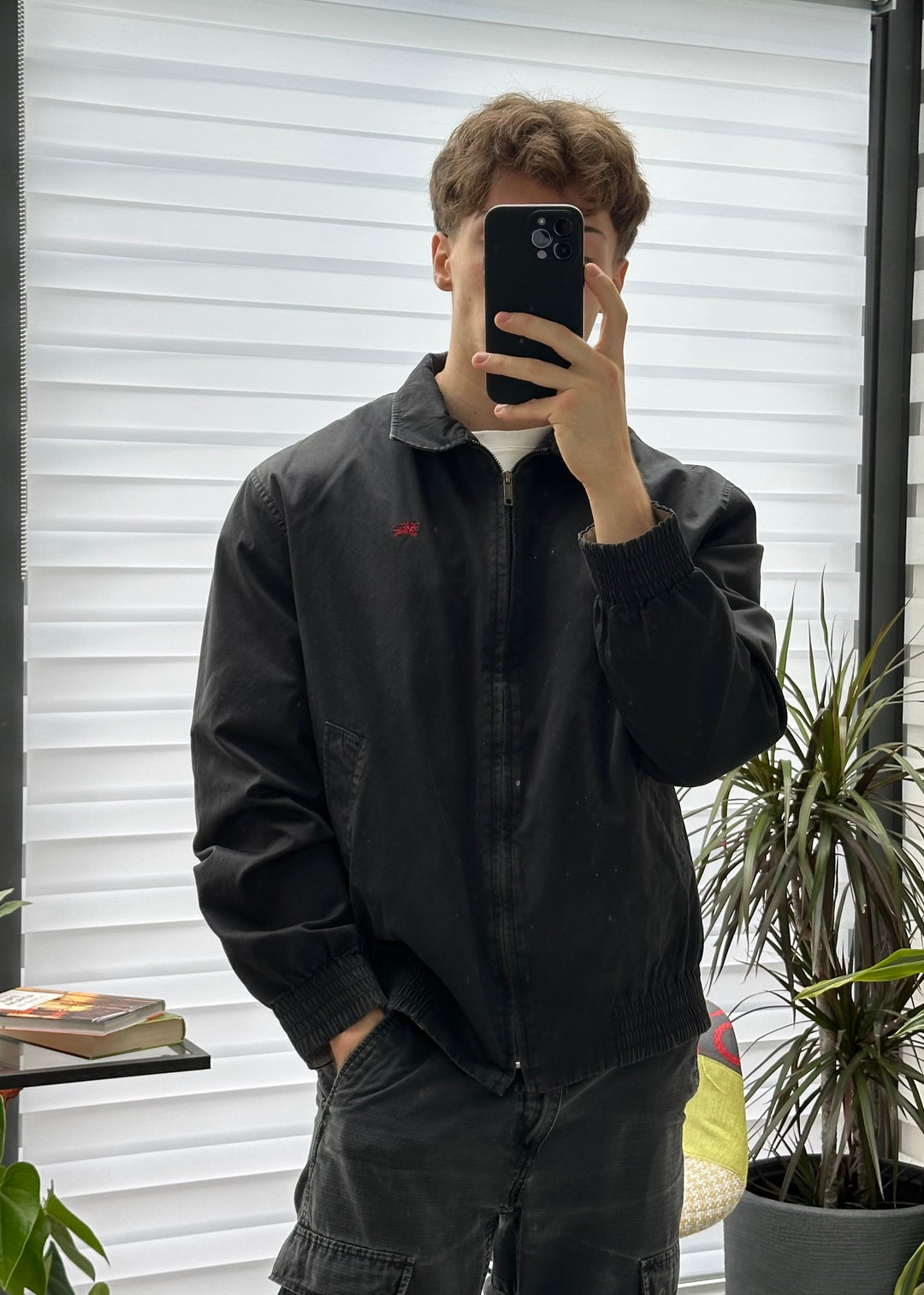 Giacca Harrington Burberry- L