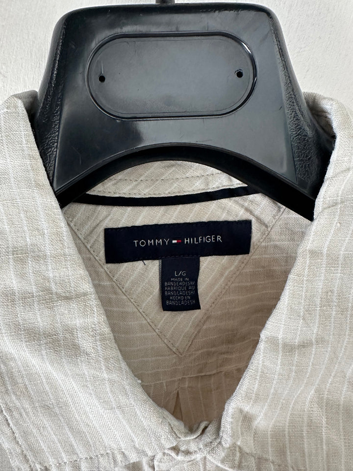 Camicia Tommy Hilfiger in Lino - L