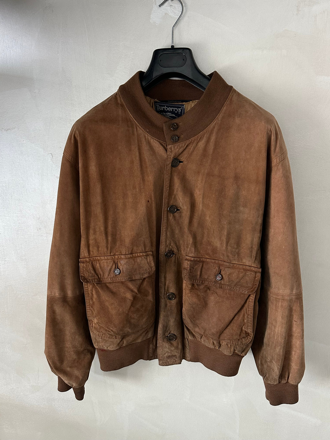 Giacca Suede Burberry - M