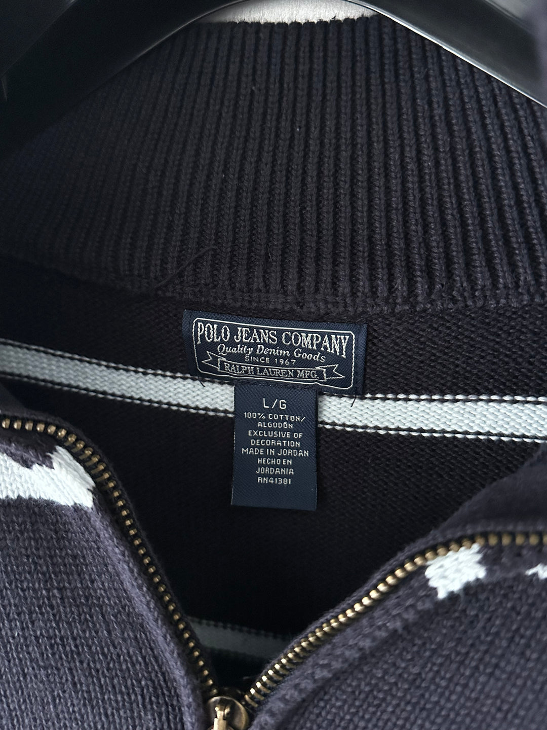Quarter zip Ralph Lauren - L