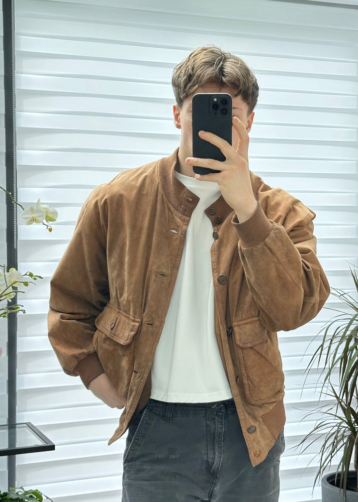 Giacca Suede Burberry - M