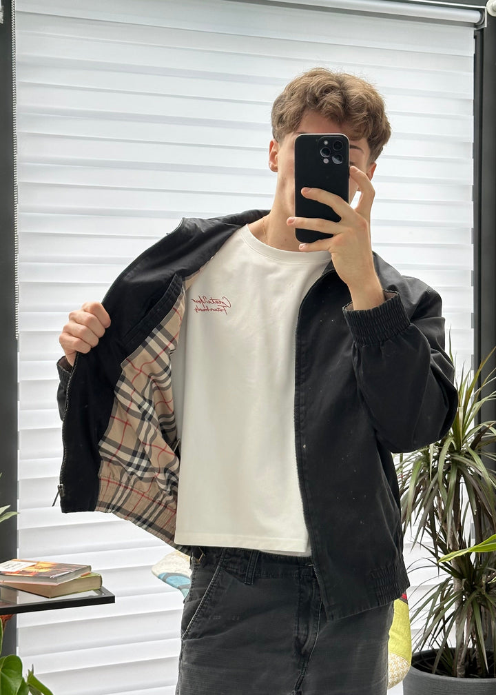 Giacca Harrington Burberry- L