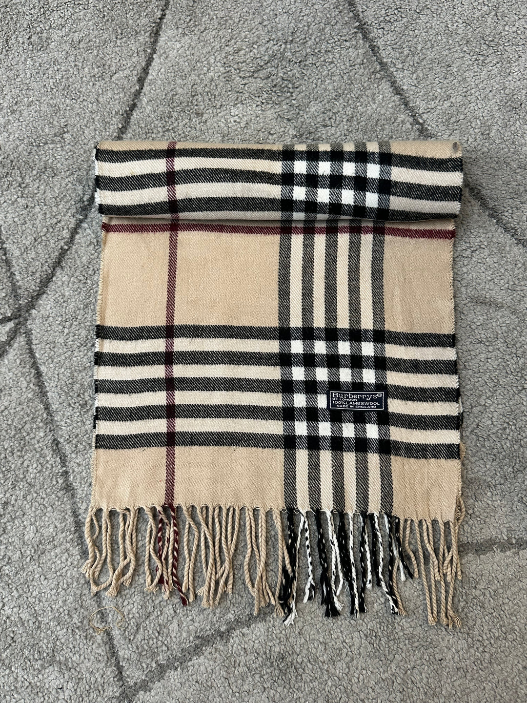 Sciarpa Burberry 100% Lana