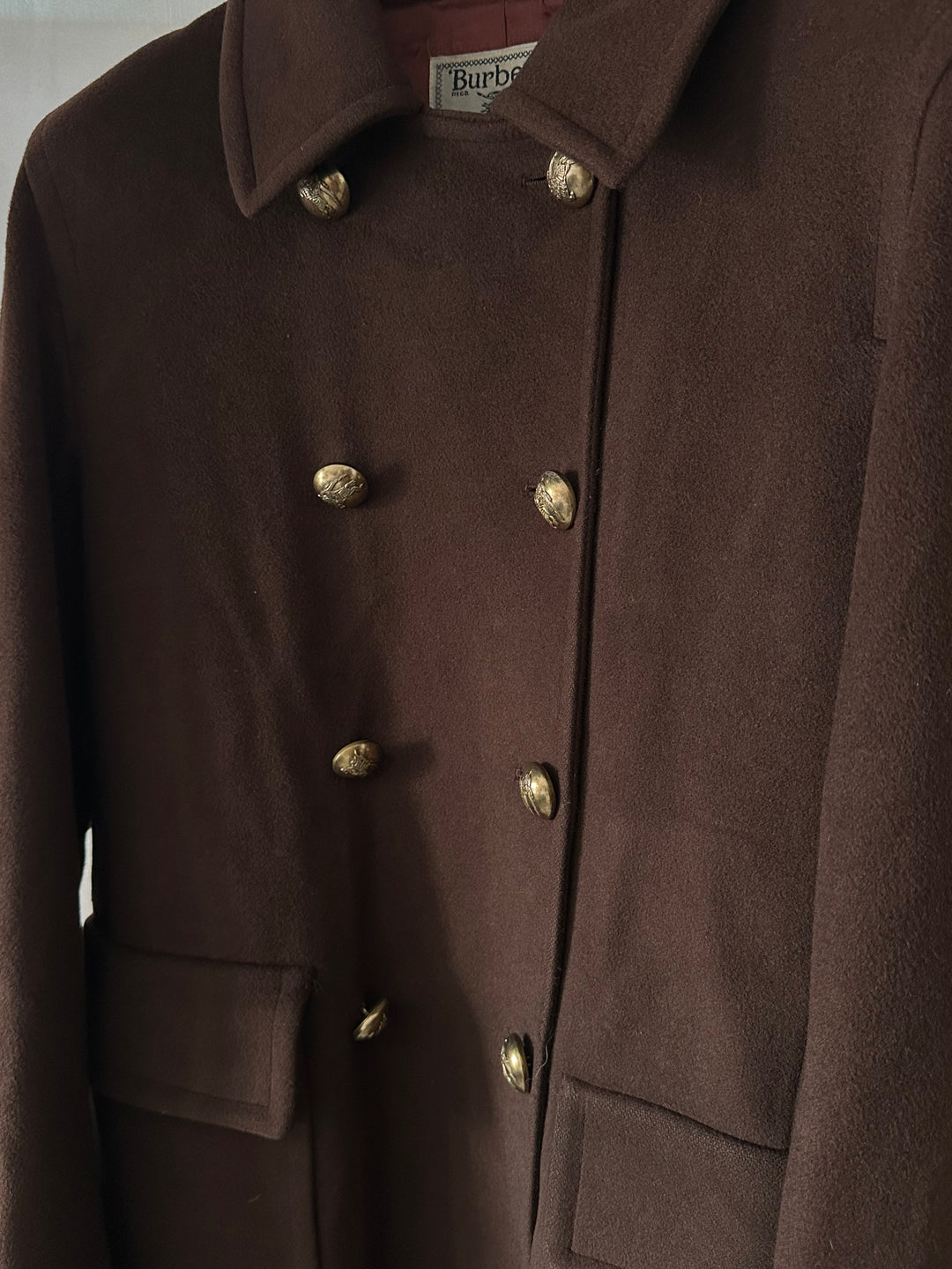 Cappotto Burberry Lana e Cashmere