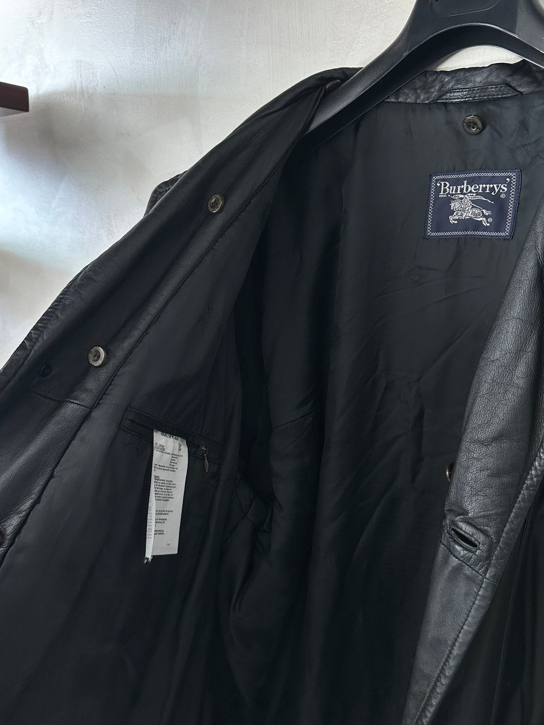 Giacca Burberry vera pelle - XL