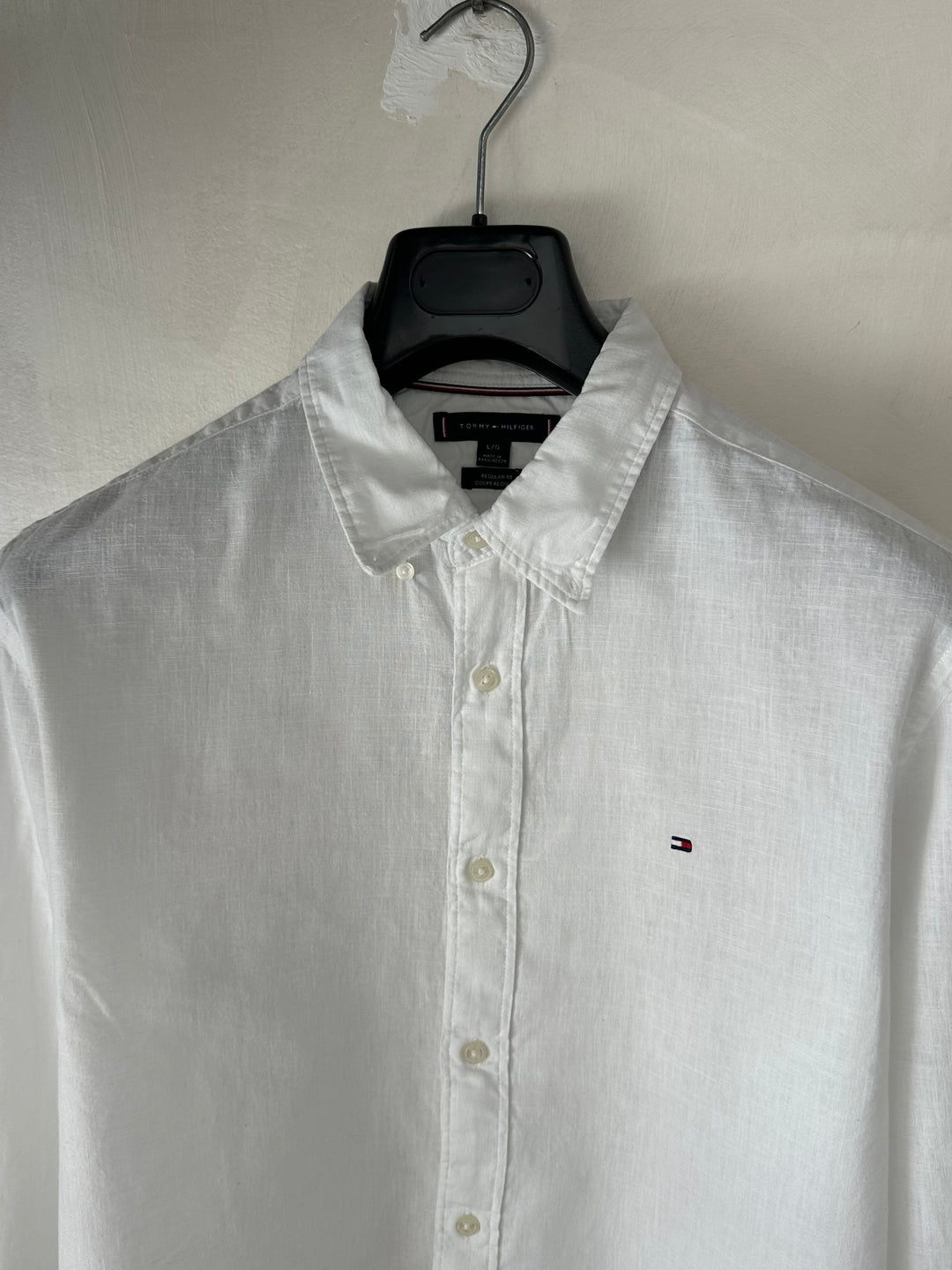 Camicia Tommy Hilfiger in Lino - L