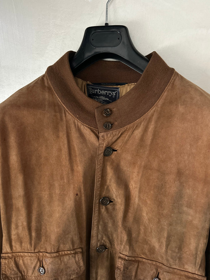 Giacca Suede Burberry - M